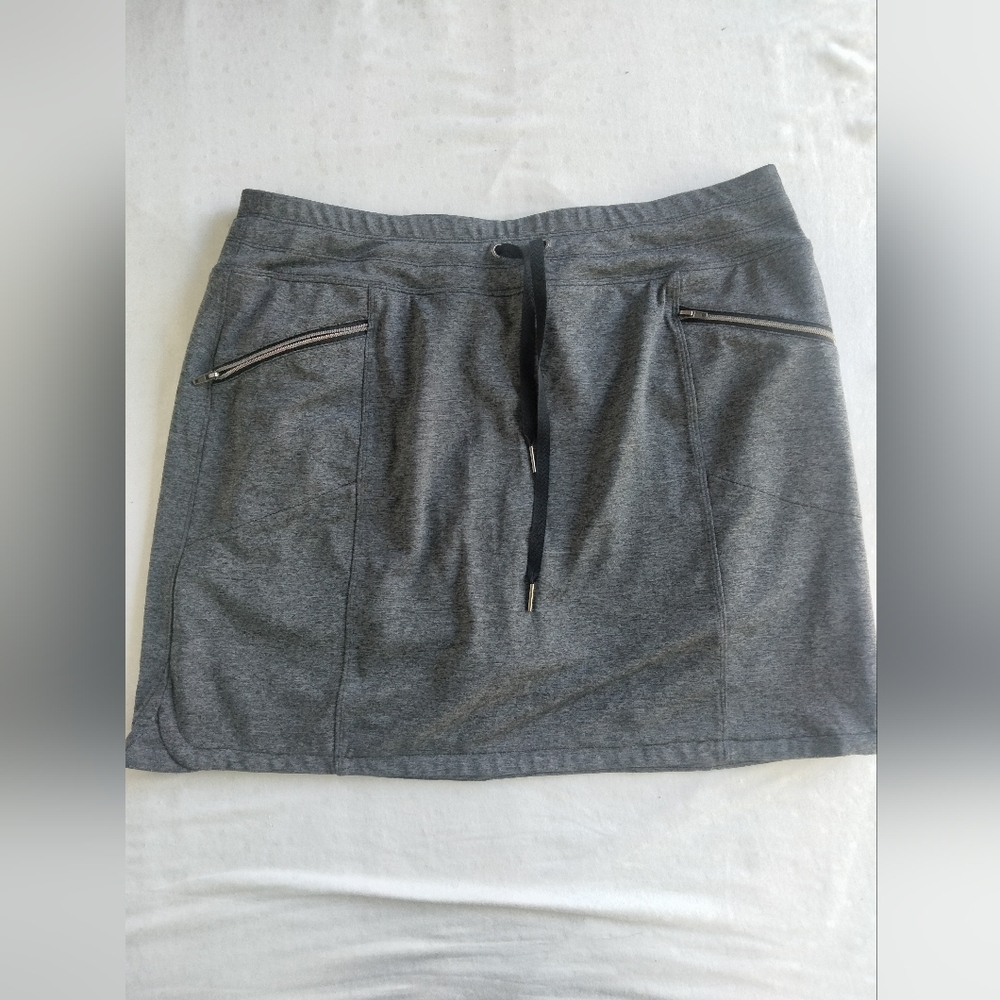 Tangerine skorts Xlg grey/black